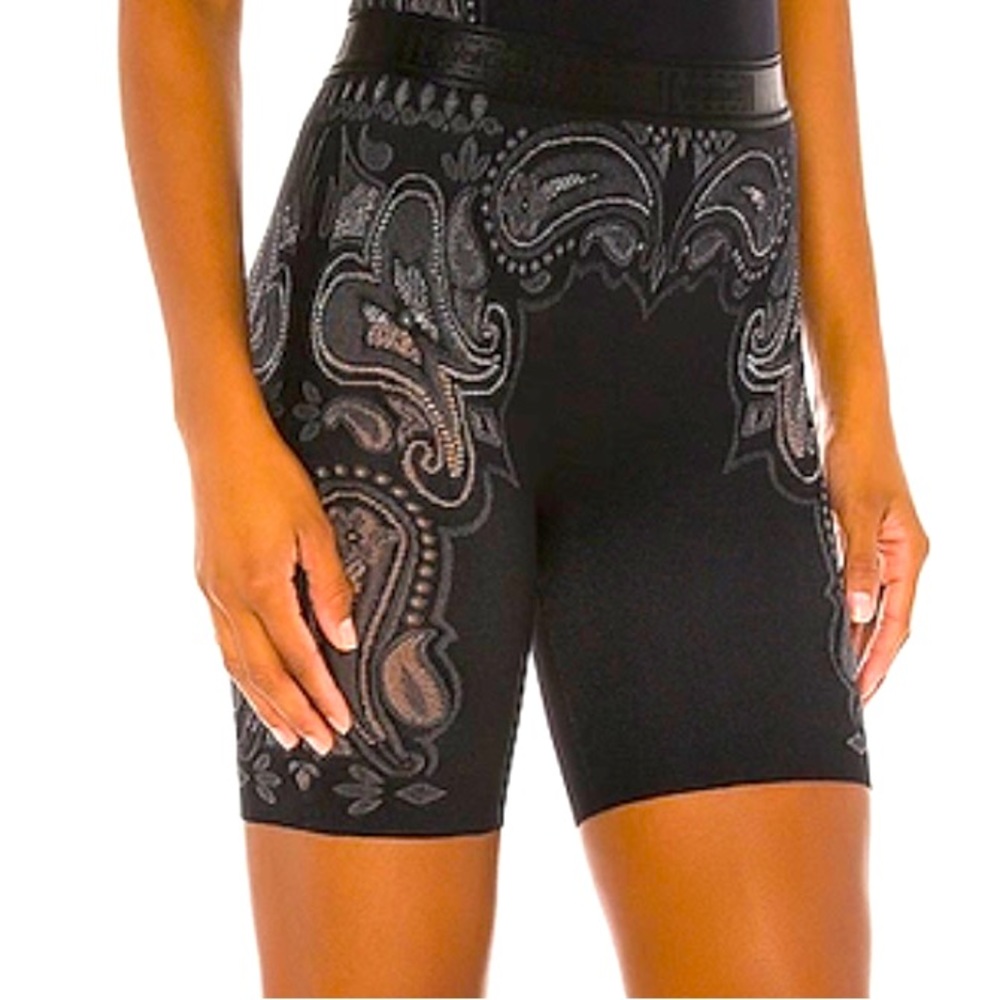 Wolford OM Biker Short. Authentic. Small. Fit like a glove. Stretchy.